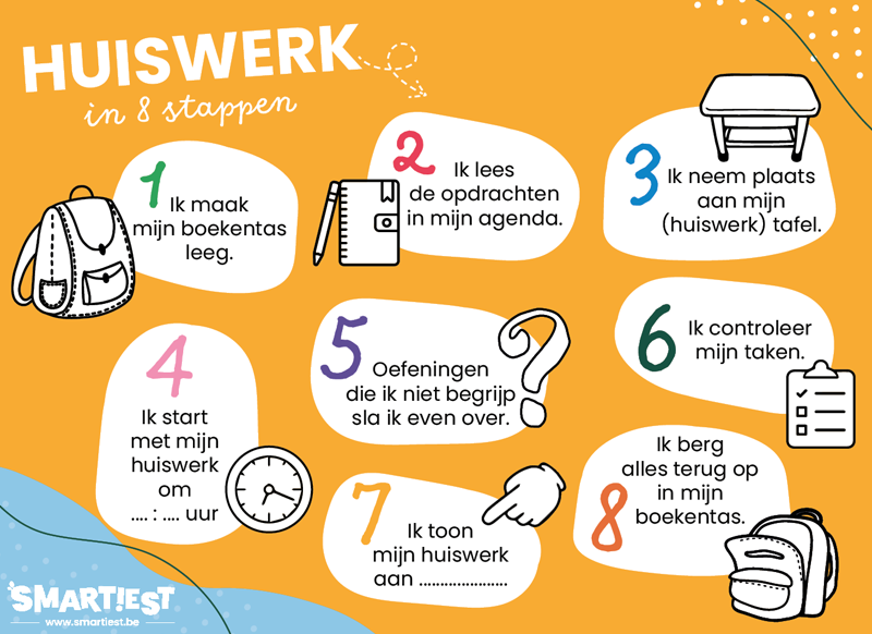 Help! Hoe begin ik samen met mijn kind aan huiswerk? Smartiest