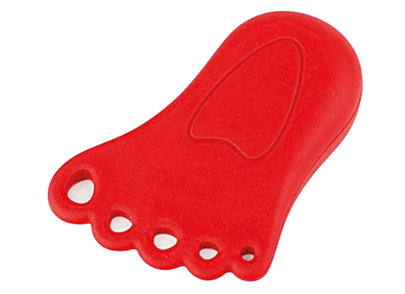 Deurstopper - Arte Viva Finger Alert Door Stopper - 12 x 9 cm - rood - per stuk