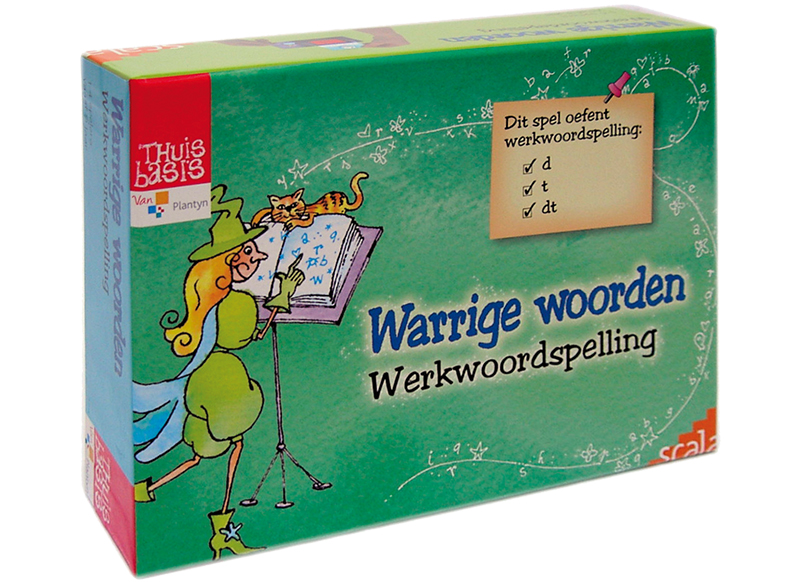 Taalspel - Warrige Woorden - kaartspel - per spel