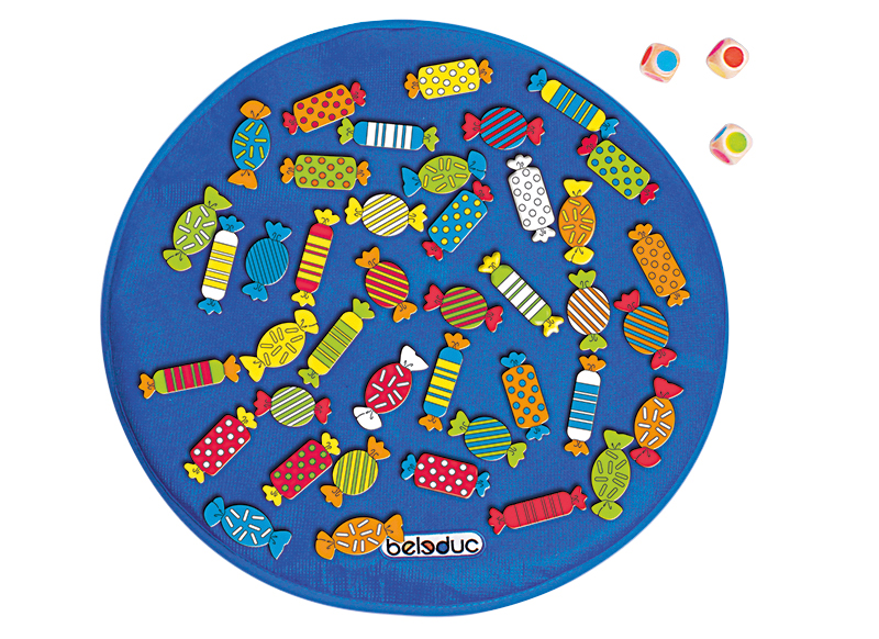 Spel - Beleduc - Candy - Vind de snoepjes - per spel