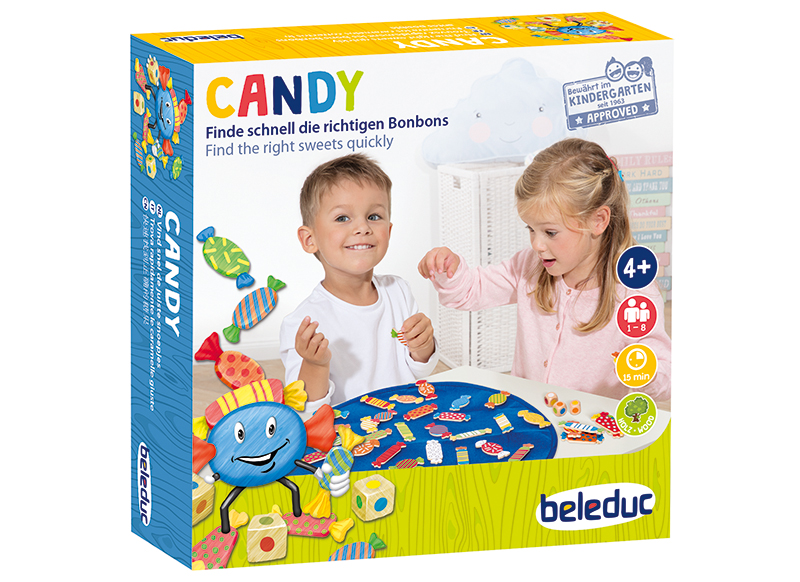 Spel - Beleduc - Candy - Vind de snoepjes - per spel