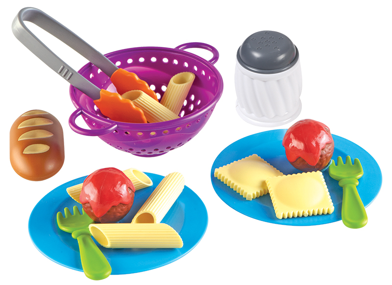 Voedingsset - imitatievoeding - Learning Resources New Sprouts Pasta Time - set van 20 assorti