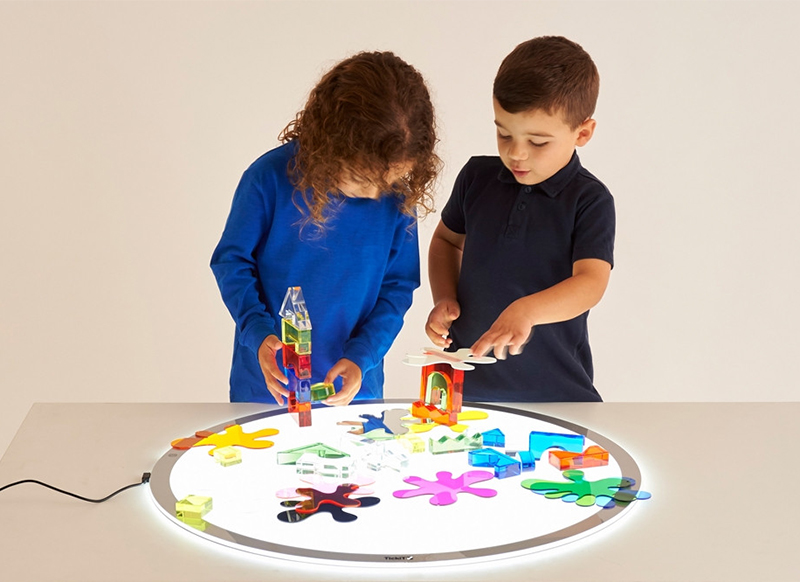 Lichtbord - tickit Light Panel - 60 cm - LED - wit licht - rond - per stuk