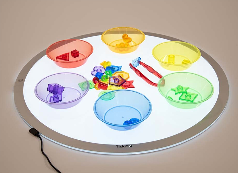 Lichtbord - tickit Light Panel - 60 cm - LED - wit licht - rond - per stuk