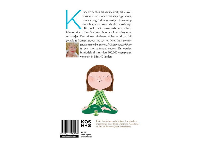 Boek - Eline Snel - stil zitten als een kikker - per stuk