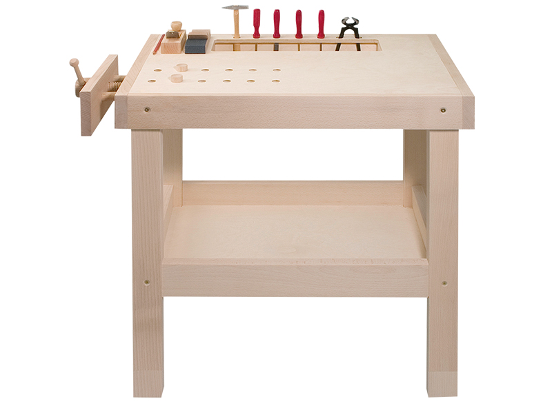 Speelmeubel - werkbank - hout - per stuk