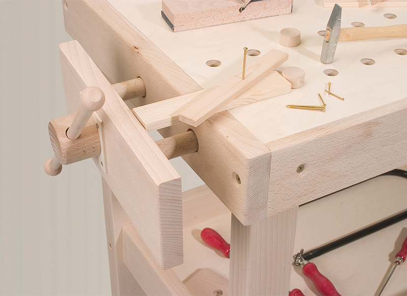 Speelmeubel - werkbank - hout - per stuk