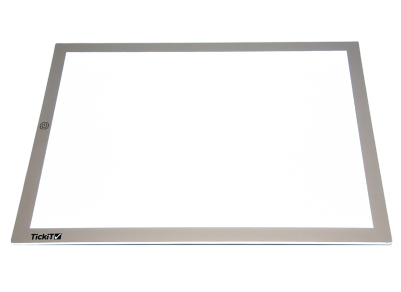 Lichtbord - tickit Light Panel - A3 - LED - wit licht - rechthoekig - per stuk