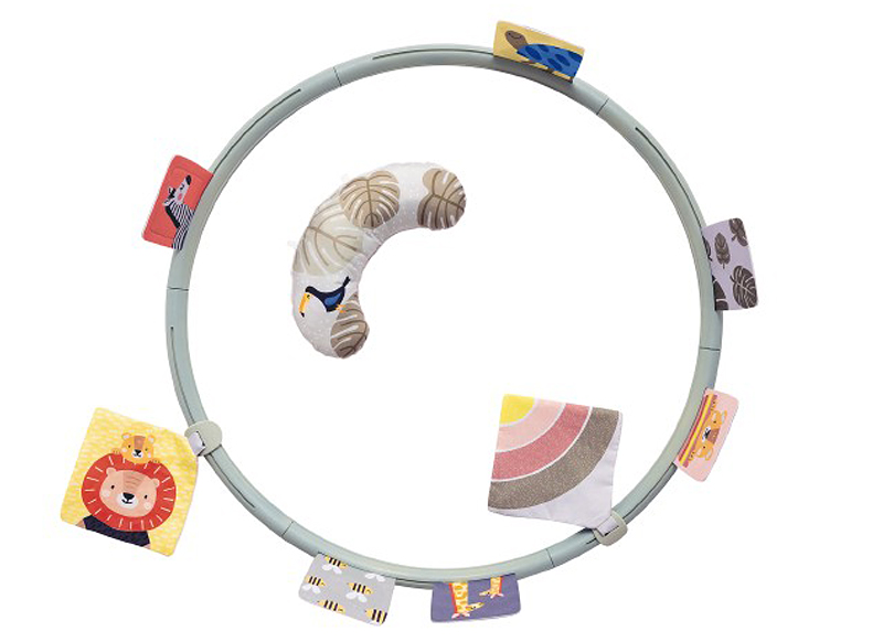 Parkspeeltje - Taf Toys - tummy-time trainer - hoepel met toebehoren