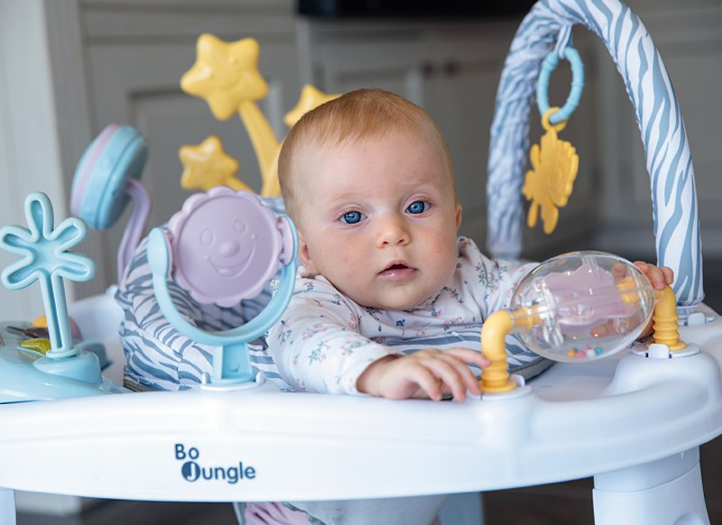Bouncer - bo jungle - activity station pastel - per stuk