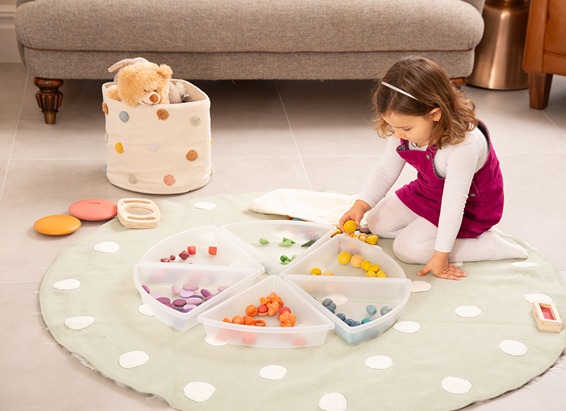 Sorteren - schotels - Tickit - kunststof - set van 6