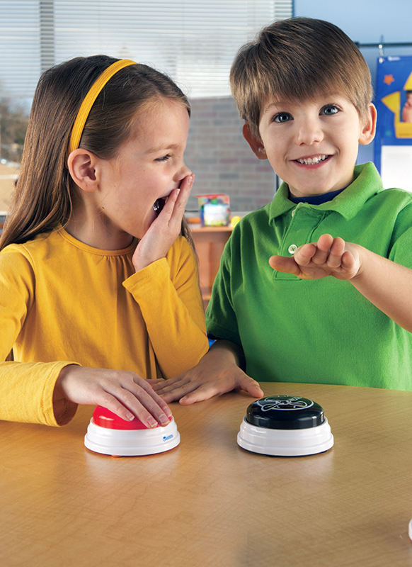 Antwoordknoppen - Learning Resources Barnyard Answer Buzzers - dierengeluiden - set van 4 assorti