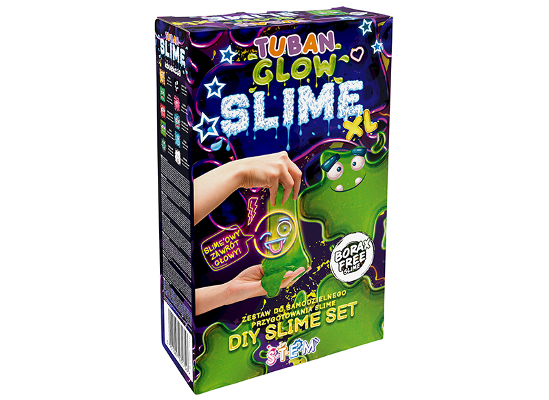 Sensoryplay - slijm - Tuban - glow in the dark XXL - per set