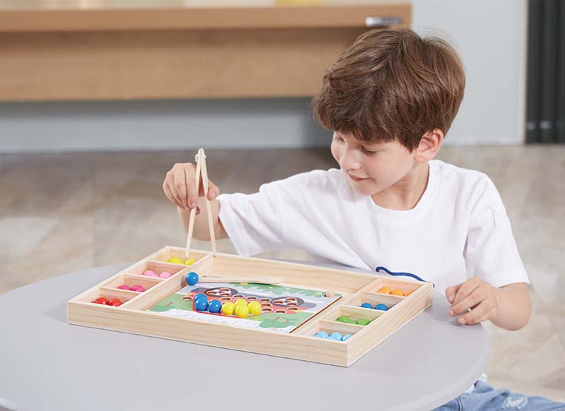 Fijne motoriek - Catch & Match - sorteerspel - per spel