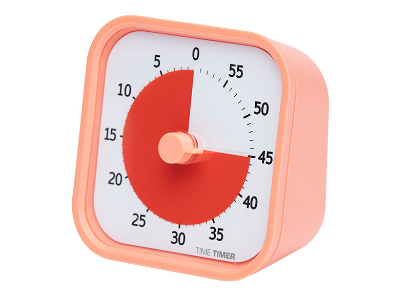 Timer - Time Timer - MOD Home Edition - 9 x 9 cm - per stuk