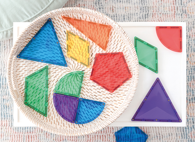 Bouwset - Connetix Rainbow Shapes Expansion Pack - vormen - magnetisch - set van 36 assorti