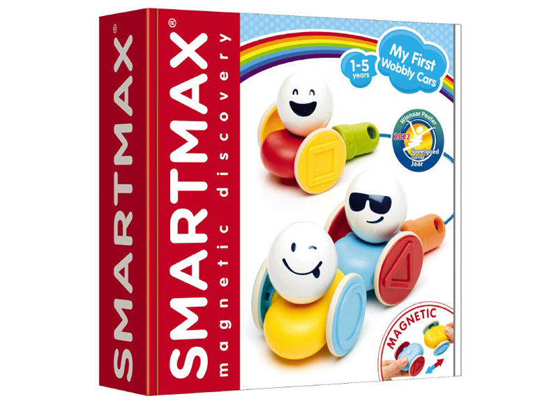 Eerste speelgoed - Smartmax - my first wobbly cars - set van 8