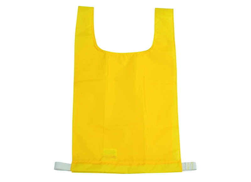 Hesje - trainingshesje - Spordas - nylon - 44 x 27 x 68 cm - voor kinderen - geel - per stuk