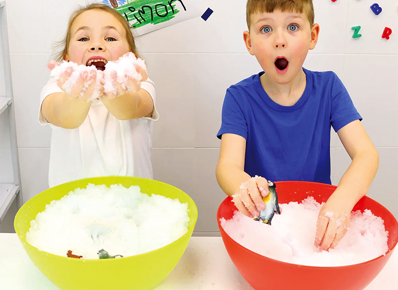 Kunstsneeuw - Zimpli Kids Sno Play Sensory Fun! - sneeuw - sensorisch - per set
