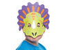 Maskers - karton - Dinomaskers - set van 8 assorti