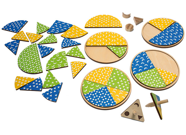 Spel - Spin & Match - spinners - kleur en vorm - per spel