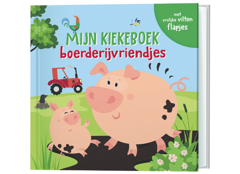 Boekjes - mijn kiekeboek - boerderijvriendjes