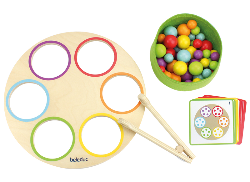 Spel - sorteerspel - Beleduc Marbelino 1 - sorteren - per spel