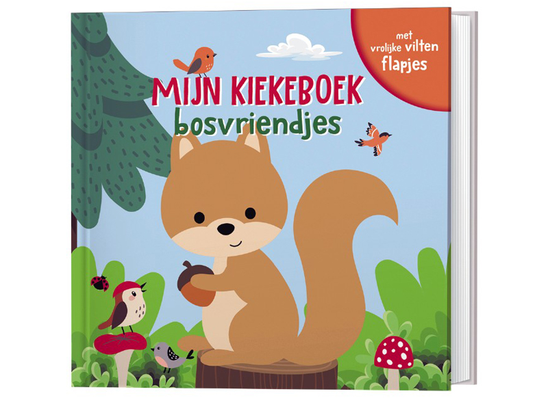 Boekjes - mijn kiekeboek - bosvriendjes