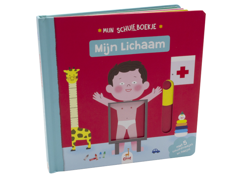 Boek - Giraf - mijn lichaam - per stuk
