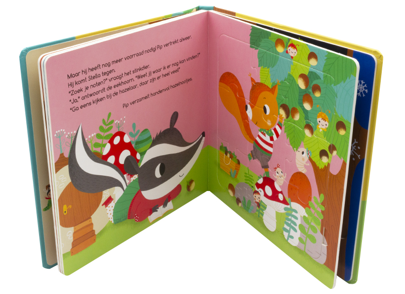 Boek - puzzelboek - pip in de herfst - per stuk