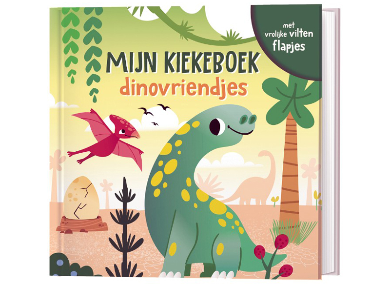 Boekjes - mijn kiekeboek - dinovriendjes