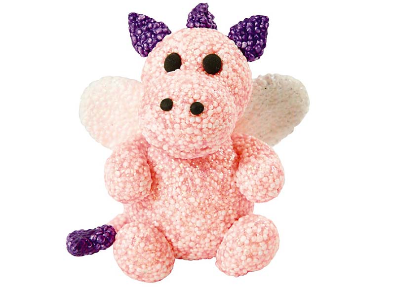 Boetseerklei - Foam Clay - 35 g - glitter - set van 10