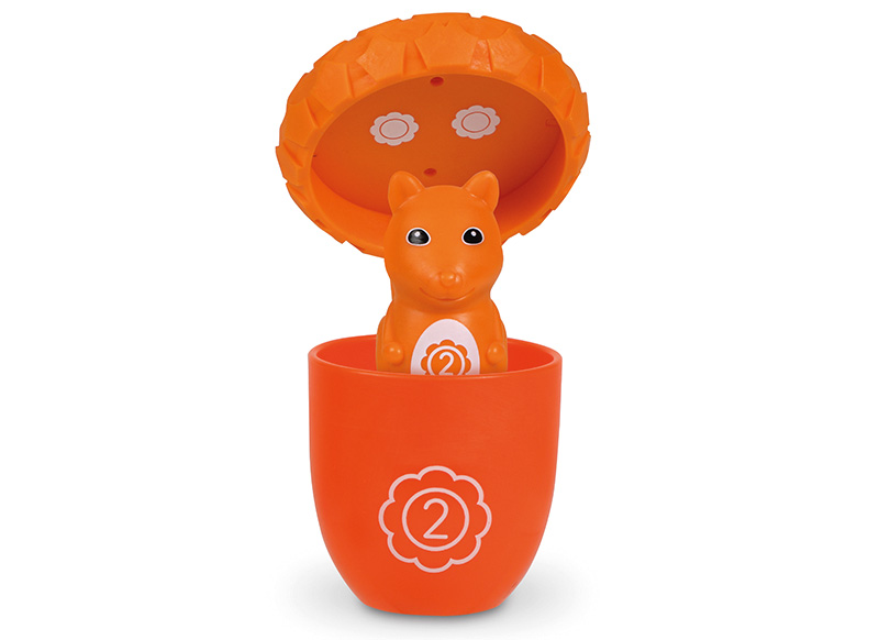 Tellen en sorteren - Learning Resources Snap-n-Learn Surprise Squirrels - kleuren en cijfers - per set