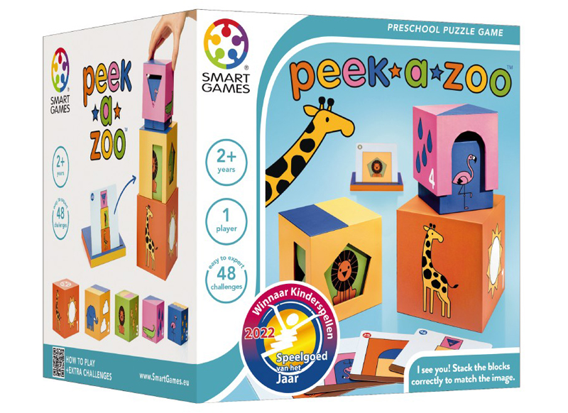 Denkspel - SmartGames Peek-A-Zoo - per spel