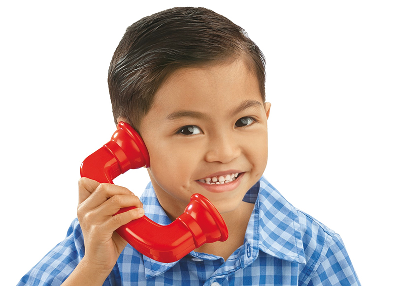 Fluistertelefoon - Lakeshore Learning - taal  - leren lezen - per stuk