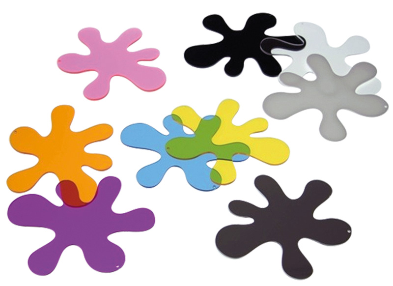 Snoezelmateriaal - commotion education - visueel - splats - set van 10