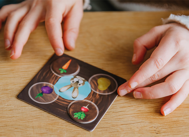 Denkspel - SmartGames Grabbit - geheugenspel met konijnen - per spel