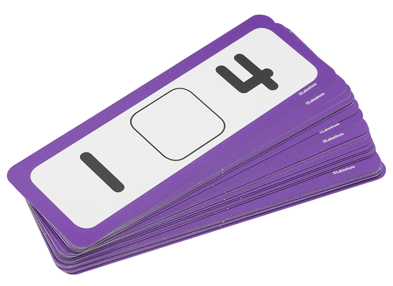 Rekenspel - telspel - Lakeshore Learning - Addition Flip & Solve Board - rekenen - per spel