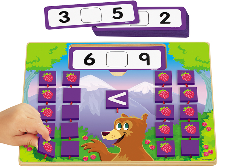 Rekenspel - telspel - Lakeshore Learning - Addition Flip & Solve Board - rekenen - per spel