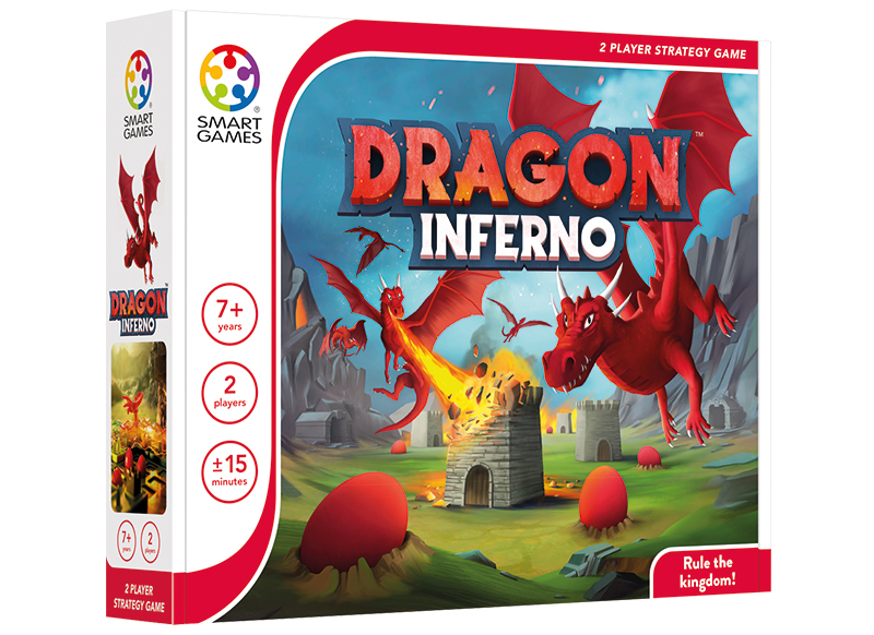 Denkspel - SmartGames - Dragon Inferno - strategiespel - per spel