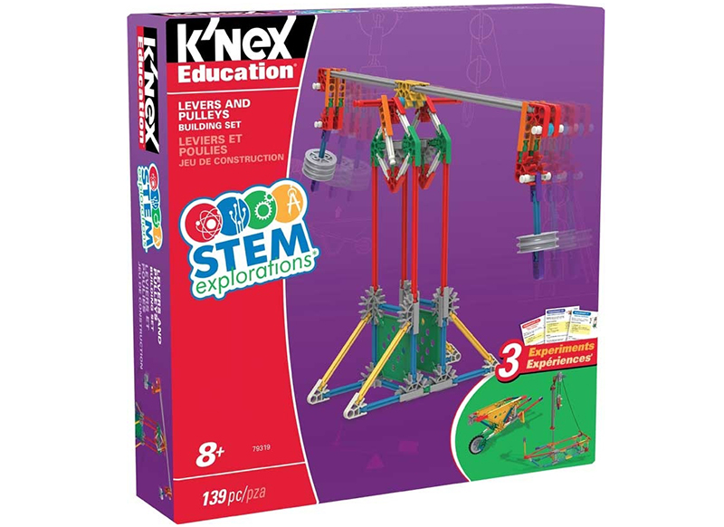 Bouwset - K'nex - hefbomen en katrollen - per set