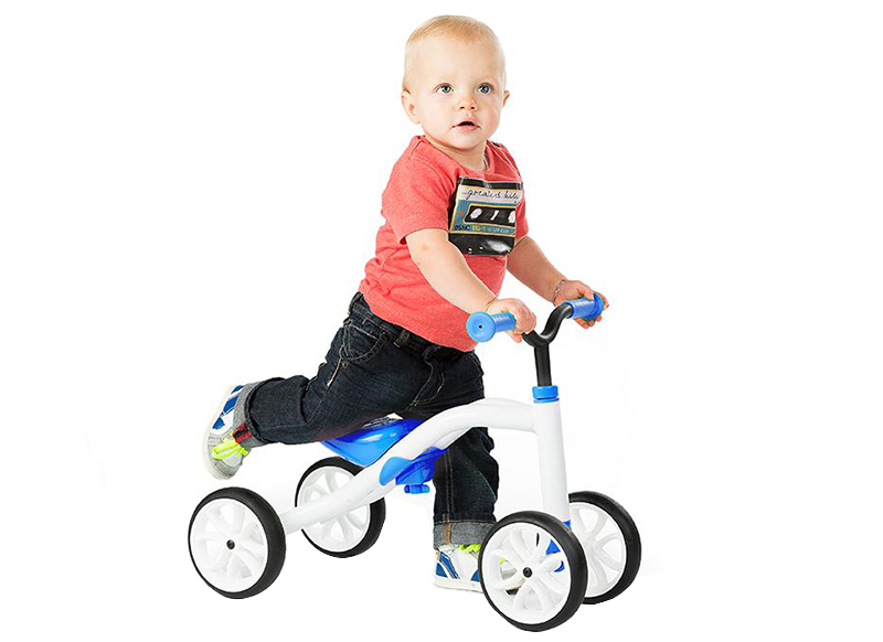 Fietsen - loopfietsen - Chillafish Quadie - blauw - per stuk
