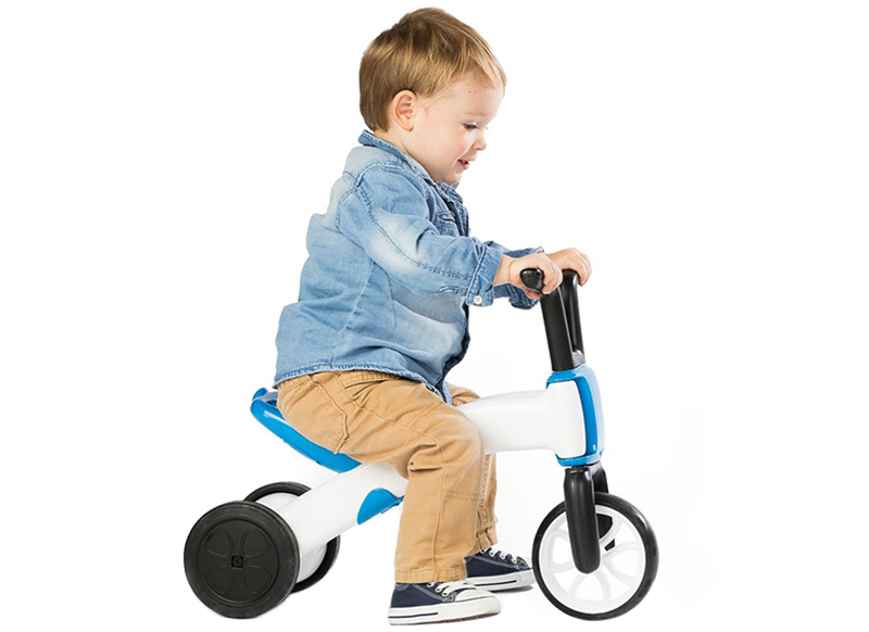 Fiets - loopfiets - bunzi - chillafish - per stuk - verkrijgbaar in blauw, groen, roze