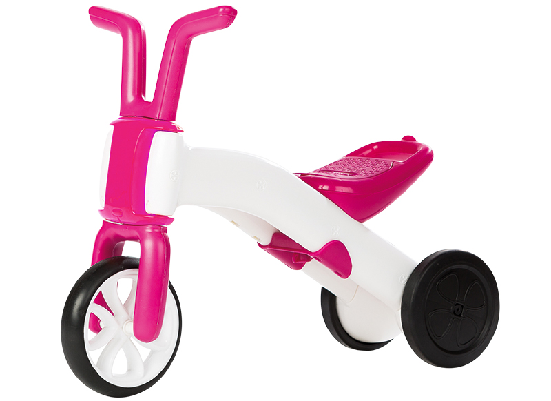 Fiets - loopfiets - bunzi - chillafish - per stuk - verkrijgbaar in blauw, groen, roze