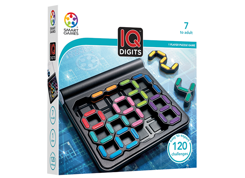 Rekenspel - SmartGames IQ Digits - optellen - digits - cijfers - puzzelspel - per spel