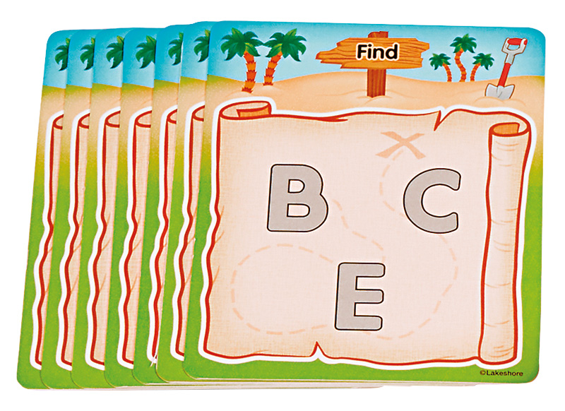 Spel - grijpspel - letters - alfabet - Lakeshore Learning - Find the Letter Activity Center - grijpletters - per spel