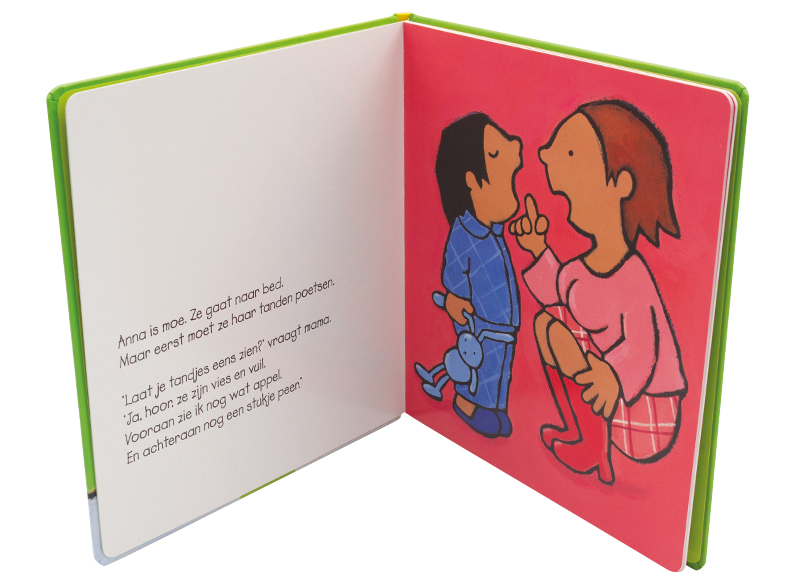 Boek - Anna - Anna poetst haar tanden - per stuk