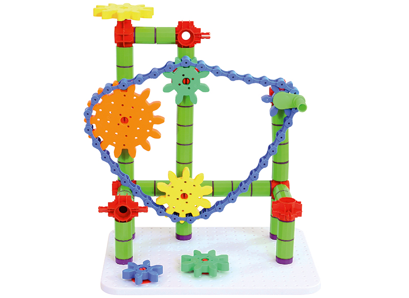 Bouwset - techniek - tandwiel - set van 340 assorti