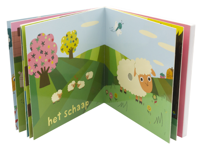 Boek - geluidenboekje - de boerderij - per stuk