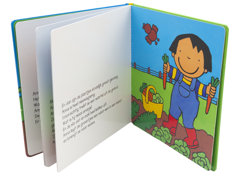 Boek - Anna - Anna en haar groentetuintje - per stuk